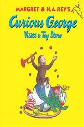 Book cover of Curious George Visits a Toy Store by Margret Rey