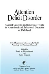Book cover of Current Concepts and Emerging Trends in Attentional and Behavioral Disorders of Childhood by L.M. Bloomingdale