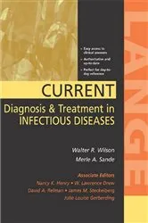 Book cover of CURRENT Diagnosis & Treatment in Infectious Diseases by Walter R. Wilson
