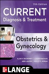 Book cover of Current Diagnosis & Treatment Obstetrics & Gynecology, Eleventh Edition (11th ed.) by Alan H. DeCherney