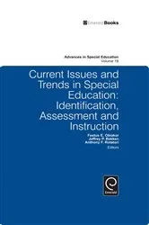 Book cover of Current Issues and Trends in Special Education. by Festus E. Obiakor