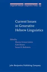 Book cover of Current Issues in Generative Hebrew Linguistics by Unknown