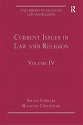 Book cover of Current Issues in Law and Religion by Silvio Ferrari