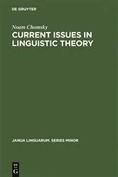 Book cover of Current Issues in Linguistic Theory by Unknown