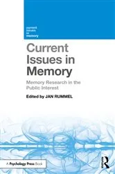 Book cover of Current Issues in Memory by Jan Rummel
