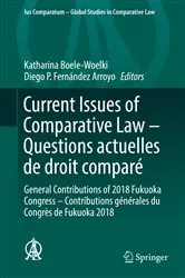 Book cover of Current Issues of Comparative Law – Questions actuelles de droit comparé by Unknown