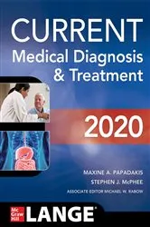 Book cover of CURRENT Medical Diagnosis and Treatment 2020 (59th ed.) by Maxine A. Papadakis