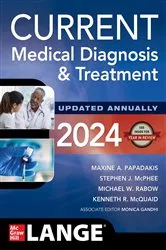 Book cover of CURRENT Medical Diagnosis and Treatment 2024 (63rd ed.) by Maxine A. Papadakis