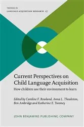 Book cover of Current Perspectives on Child Language Acquisition by Unknown