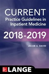 Book cover of CURRENT Practice Guidelines in Inpatient Medicine by Unknown