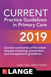 Book cover of CURRENT Practice Guidelines in Primary Care 2019 (17th ed.) by Joseph S. Esherick