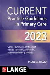 Book cover of CURRENT Practice Guidelines in Primary Care 2023 (20th ed.) by Jacob A. David
