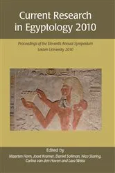 Book cover of Current Research in Egyptology 2010 by Maarten Horn