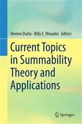 Book cover of Current Topics in Summability Theory and Applications by Hemen Dutta