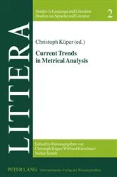 Book cover of Current Trends in Metrical Analysis by Unknown