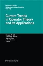 Book cover of Current Trends in Operator Theory and its Applications by Unknown