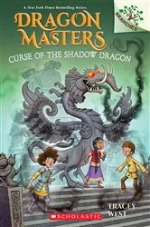 Book cover of Curse of the Shadow Dragon: A Branches Book (Dragon Masters #23) by Tracey West