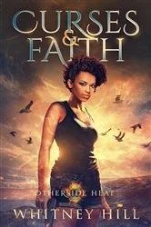 Book cover of Curses and Faith by Whitney Hill