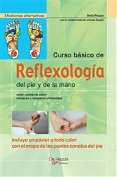 Book cover of Curso básico de reflexología del pie y de la mano by Dalia Piazza