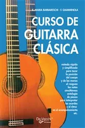 Book cover of Curso de guitarra clásica by Enrico Maria Barbareschi