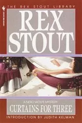 Book cover of Curtains for Three by Rex Stout