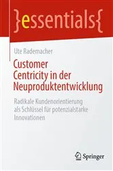 Book cover of Customer Centricity in der Neuproduktentwicklung by Ute Rademacher