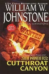 Book cover of Cutthroat Canyon by William W. Johnstone