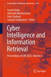 Book cover of Cyber Intelligence and Information Retrieval by Soumi Dutta