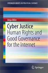Book cover of Cyber Justice by Anja Mihr