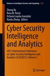 Book cover of Cyber Security Intelligence and Analytics by Zheng Xu