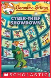 Book cover of Cyber-Thief Showdown (Geronimo Stilton #68) by Geronimo Stilton