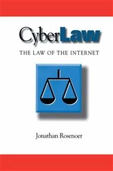 Book cover of CyberLaw by Jonathan Rosenoer
