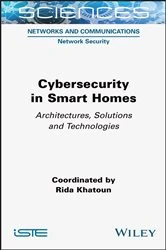 Book cover of Cybersecurity in Smart Homes by Rida Khatoun