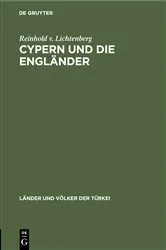 Book cover of Cypern und die Engländer by Reinhold v. Lichtenberg