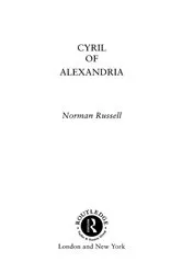 Book cover of Cyril of Alexandria by Norman Russell
