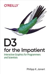 Book cover of D3 for the Impatient by Philipp K. Janert