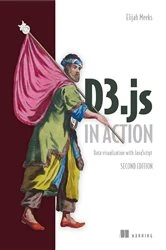 Book cover of D3.js in Action by Elijah Meeks