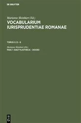 Book cover of dactyliotheca – doceo by Marianne Meinhart