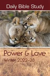 Book cover of Daily Bible Study Winter 2022-2023 by Michelle J. Morris