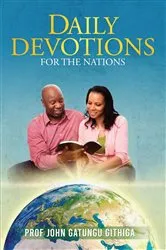 Book cover of Daily Devotions For The Nations by John Githiga