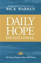 Book cover of Daily Hope Devotional by Unknown