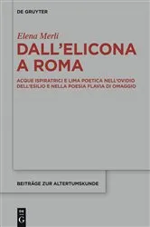 Book cover of Dall'Elicona a Roma by Elena Merli