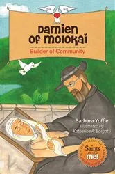 Book cover of Damien of Molokai by Barbara Yoffie