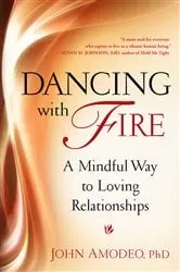 Book cover of Dancing with Fire by John Amodeo