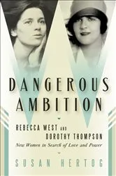 Book cover of Dangerous Ambition by Susan Hertog