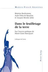 Book cover of Dans le feuilletage de la terre by Peter Collier