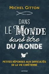 Book cover of Dans le monde sans être du monde by Père Michel Gitton