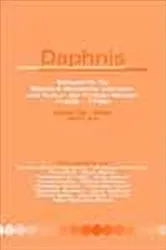 Book cover of Daphnis. Zeitschrift für Mittlere Deutsche Literatur und Kultur der Frühen Neuzeit (1400-1750). Band 38 – 2009 by Barbara Becker-Cantarino