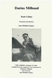 Book cover of Darius Milhaud by Paul Collaer