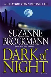 Book cover of Dark of Night by Suzanne Brockmann